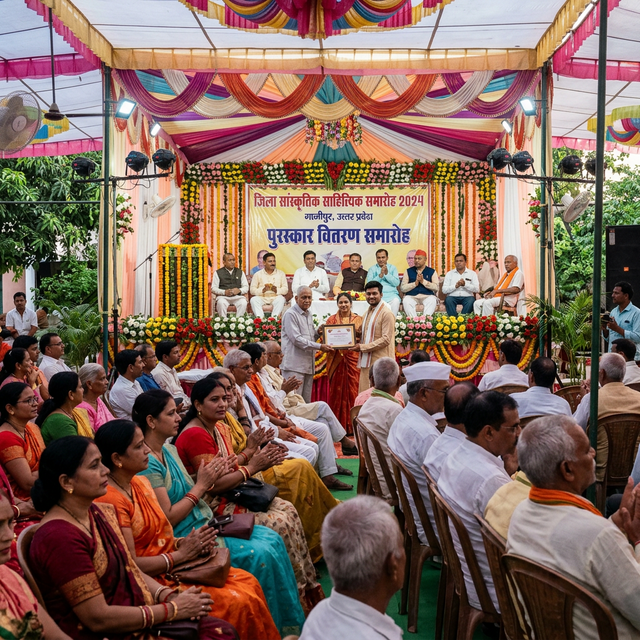 कवि सम्मेलन — सम्मान समारोह